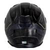 TEITO FF922 Hairline Scratch Black Motorcycle Full Face Helmet with Inner Visor SG Standard PSC Compatible with All Displacements XL Size