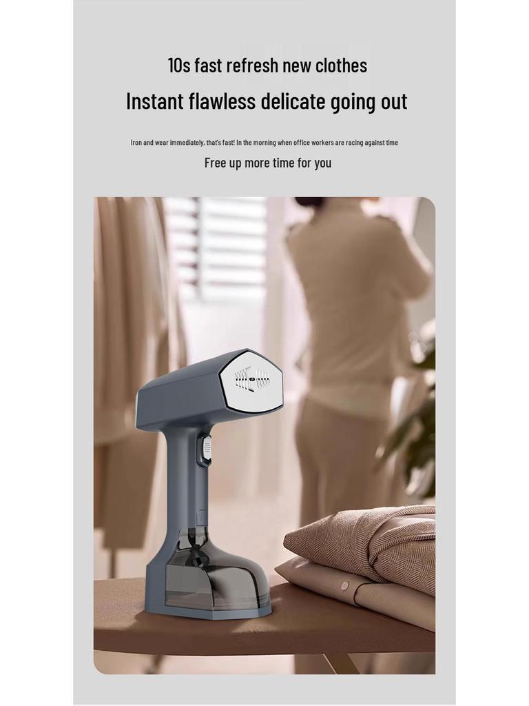 Portable Handheld Garment Steamer and Iron