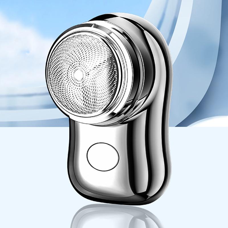 Mini Electric Shaver USB Charging Shaver Portable High Speed Motor Washable For Man 100mAh Travel Type-C Fast Charge Support Recharge