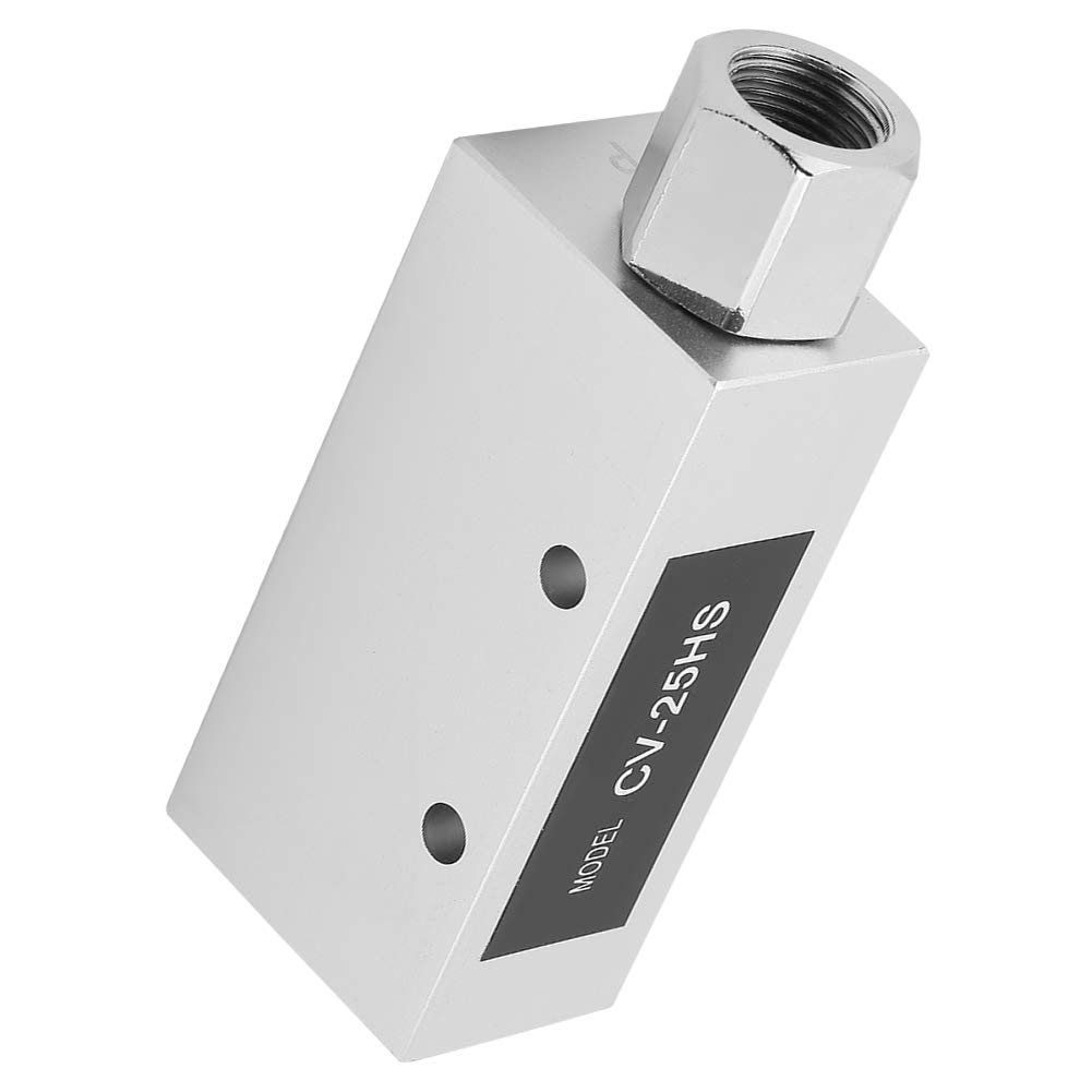 Vacuum Generator, CV-25HS Pneumatic Air Exhaust Vacuum Generator Ejector Vacuum Generator Valve 1.5 mm Nozzle Rp1/4 Thread Diameter