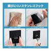 Adhesive Hook, Strong Wall Hanging Hook, 6.7 x 6.7cm, Load Capacity 10kg, No Drilling Hook, Can Rotate 180 degrees, No Paste Marks, Waterproof,