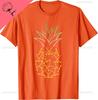 Ice Hockey Shirt Funny Hawaii Summer Aloha Pineapple TShirt Custom Printed Graphic T Shirts Summer Tops