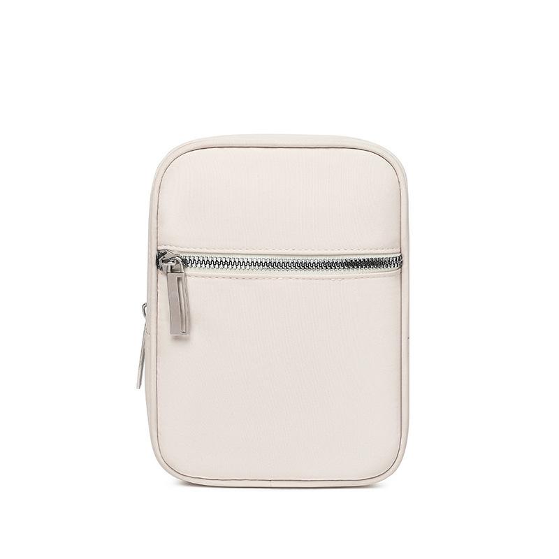 

Модная женская маленькая сумка через плечо 2025 года, летние высококачественные женские сумки через плечо из ткани, симпатичные многофункциональные сумки для телефона, повседневные рюкзаки бежевый