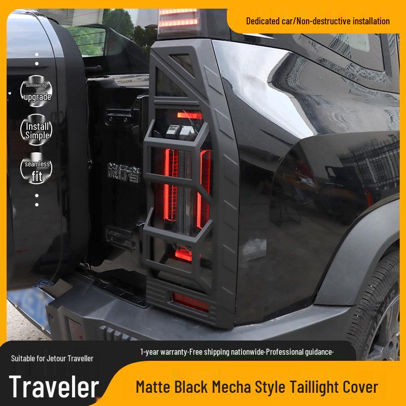 Travel-Ready Taillight & Headlight Protectors: Mountain Sea T2 Exterior Modification Kit