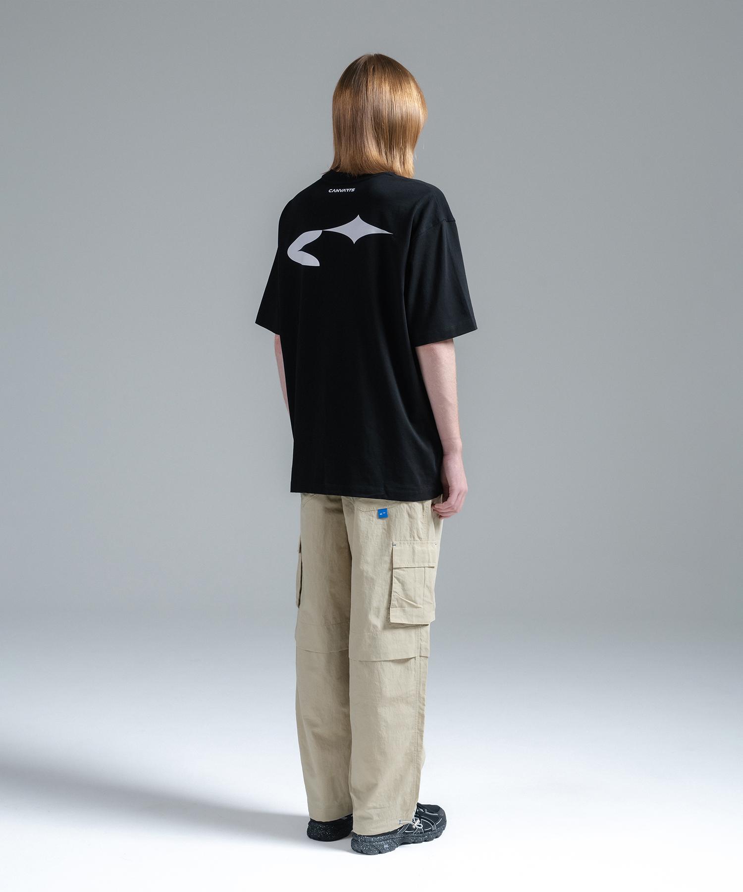 Canbats Glitter Wappen Signature Short Sleeve T-Shirt (Black) Black