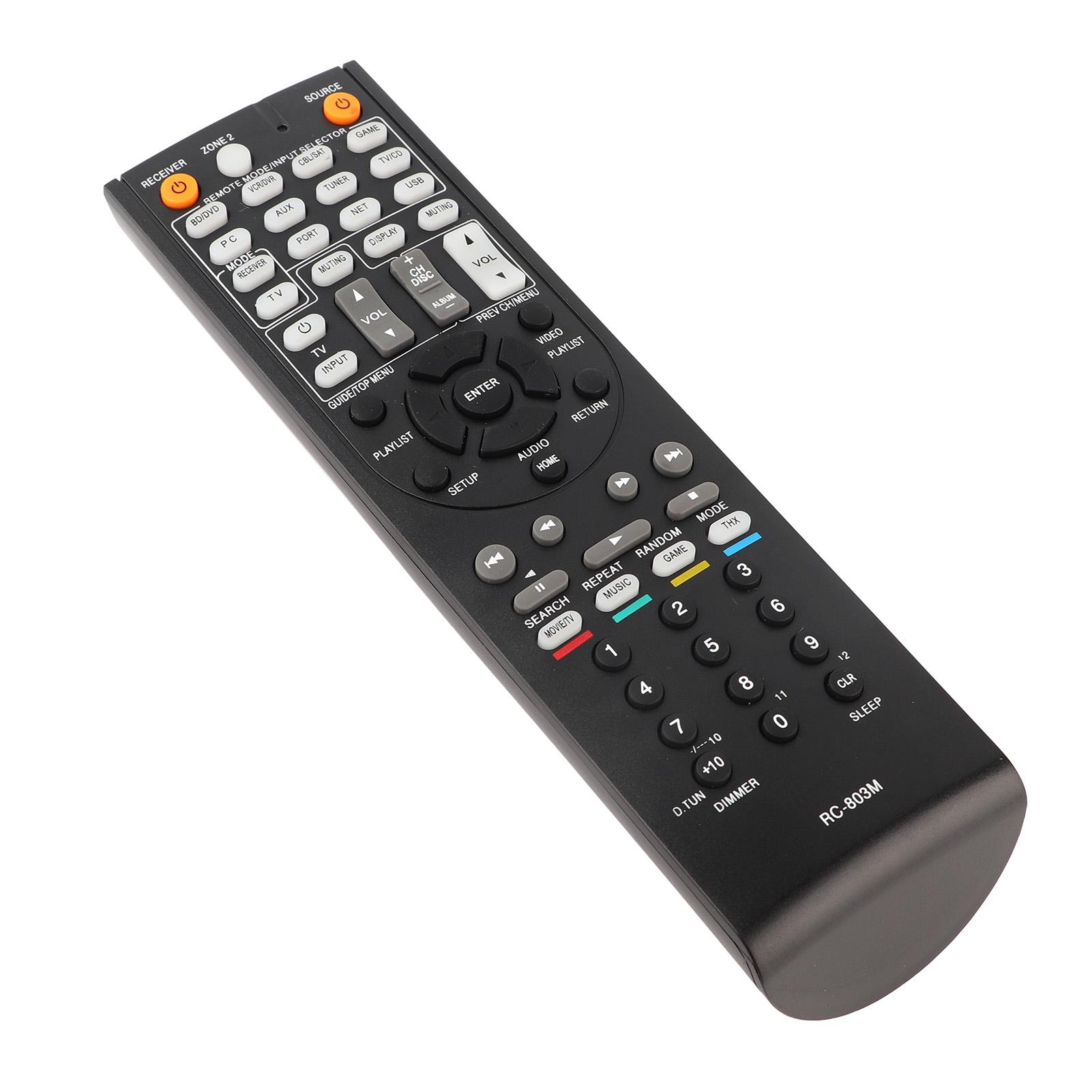 

Пульт дистанционного управления RC803M подходит для AV-ресивера ONKYO TXNR609 TXNR609B HTS7409 HTS8409