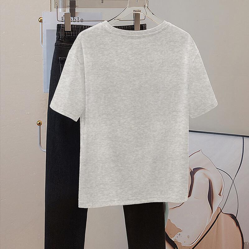 TonLion Women s Graphic Short Sleeve T-Shirt M