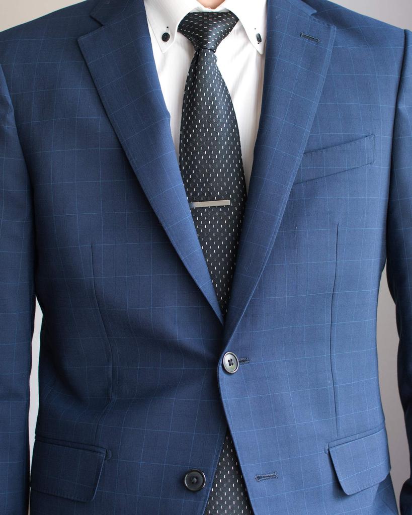 Tie Made in Clip Phosphor Satin Processing Ibushi [Tavarat] Pin, Men's, Japan, Type, Bronze, (Black R)