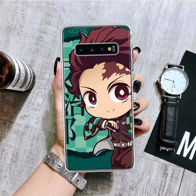 

Симпатичный чехол для телефона Demon Slayer с аниме для Samsung Galaxy S20 Fe S10 Plus S21 S22 S23 Ultra S10e S9 S8 S7 Edge Fundas Cover Coque Fo Samsung S20 FE
