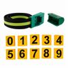 Cow Neck Strap with Identification Plates Woven Nylon for Farmers