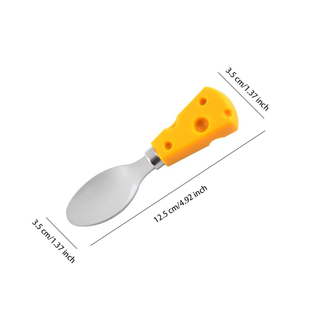 Cheese Spoon Butter Scoop Household Accessories Long-lasting Practical Kitchen Tool Utensils Slicers Multifunctional Flat Spoons