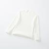 Kids Girls Solid Color Round Neck Long Sleeve Knit Pullover Bottoming Sweater