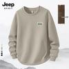 JEEP SPIRIT Men's 2025 Fall American Style Letter Logo Sweatshirt