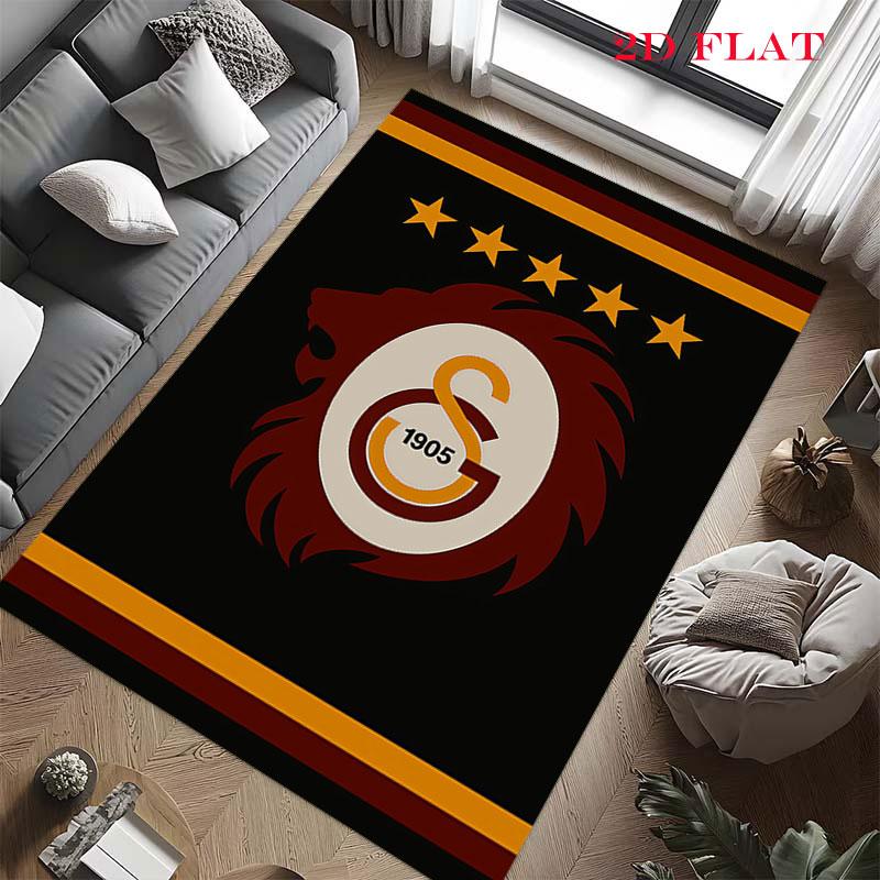 Galatasaray Deep Carpet Rug for Living Room Bedroom Home Sofa Decoration,Kids play Nonslip Floor Mat