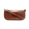 Rachel Lizard Print Leather Tote Shoulder Bag Women Bags Brown 21CRRCLSTNFMED
