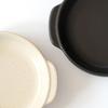 Santo Banko-yaki Gratin Dish, Large, 650ml Capacity, Heat-Resistant Ceramic, Oven, Microwave, Dishwasher, Stackable, Beige, Made in Japan
