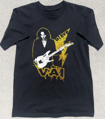 NIEUW Steve Vai Gitarist Cadeau Voor Fan Unisex Zwart Alle Maten Shirt Unisex T-shirt