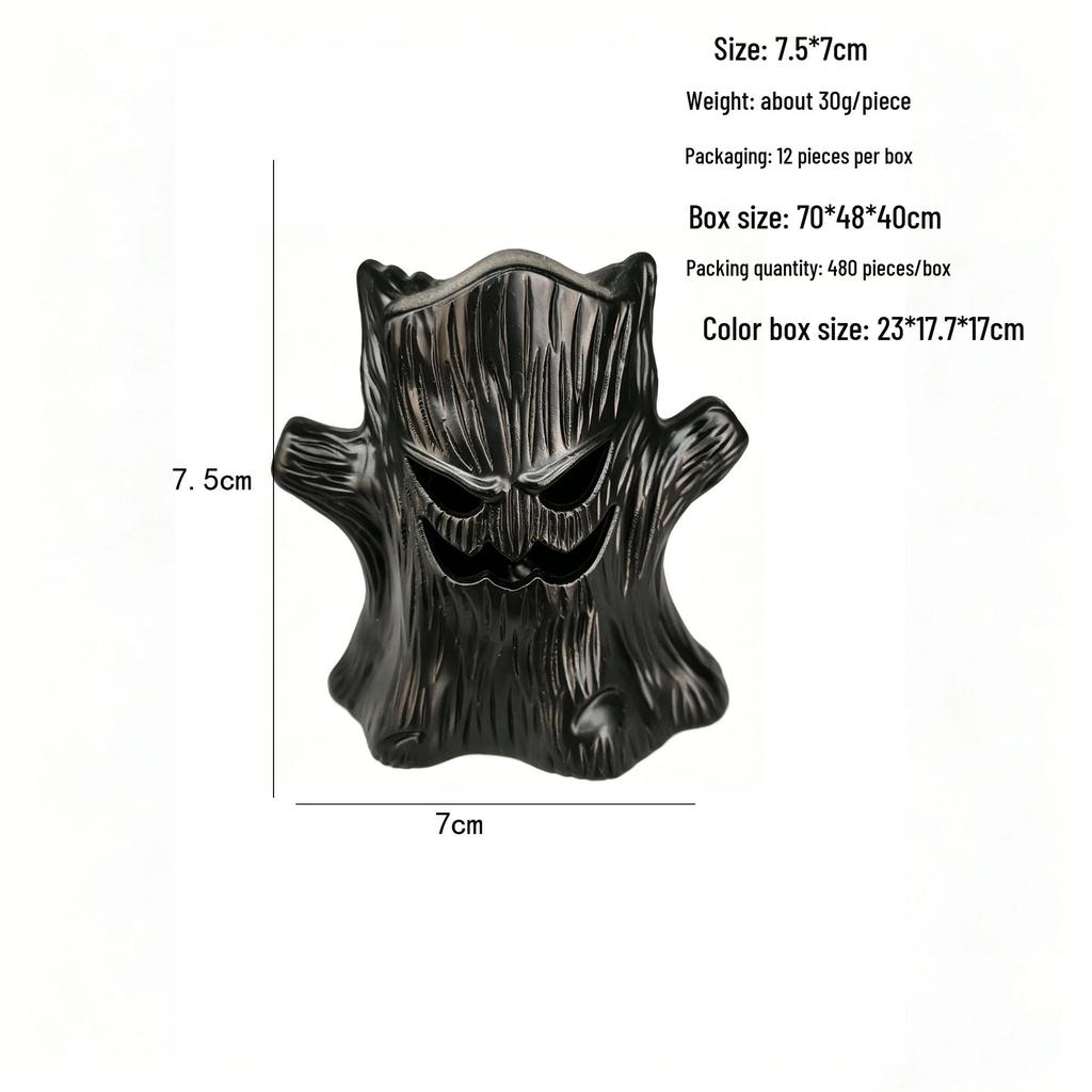Halloween LED Decorative Tree Lights: Spirit, Ghost, Demon, Pumpkin Atmosphere Candles
