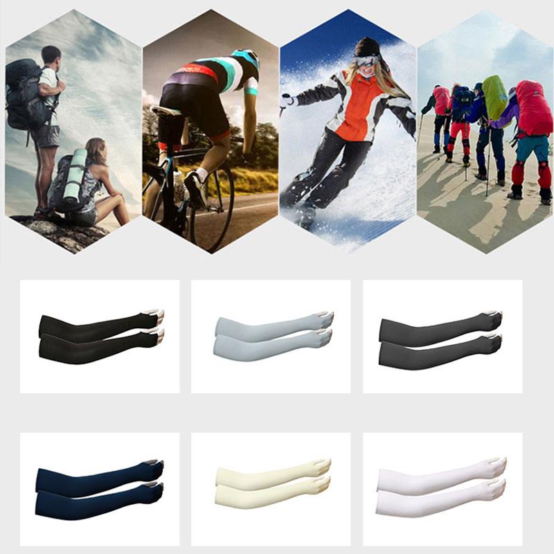 2 Stuks Unisex Koelende Armmouwen Cover Atletisch Hardlopen UV Zonbescherming Buitenactiviteit Mannen Vissen Fietsen Mouwen voor Verbergen van Tatoeages