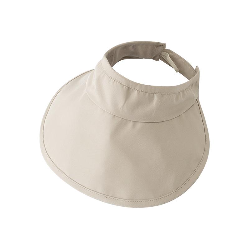 Summer Sun Hat Women's Foldable Quick Drying Hat Men's Empty Top Hat Women's UV Resistant Travel Hat Large Brim Sun Hat Women's