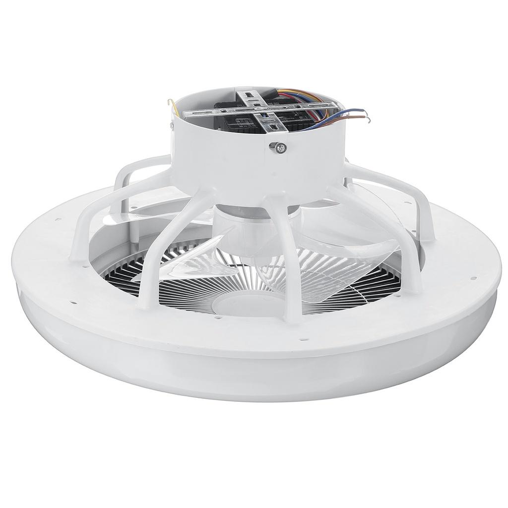 72W Moderner Deckenventilator mit Licht 3 Farben LED Lampe 220V Kronleuchter Dimmbar APP Fernbedienung Deckenleuchte Ventilator