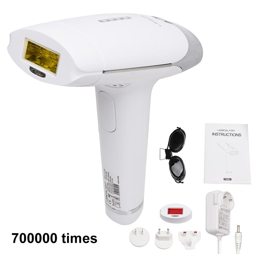 Lescolton 2in1 IPL Epilator Permanent Laser Hair Removal 400000 Home Pulse Light Depilador Bikini Trimmer Photoepilator T-009
