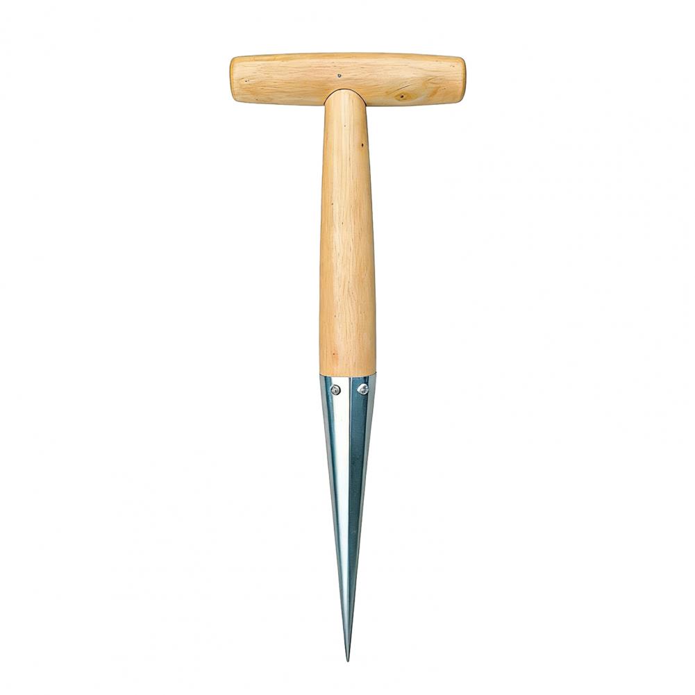Plant Hole Digger for Planting Seeds And Bulbs Lightweight Garden Seeds Dispenser with Wooden Handle Handheld Tool for Tulip Daf