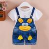 Children's Wear Children's Trousers Baby Children's Overalls Jeans Baby Summer Shorts