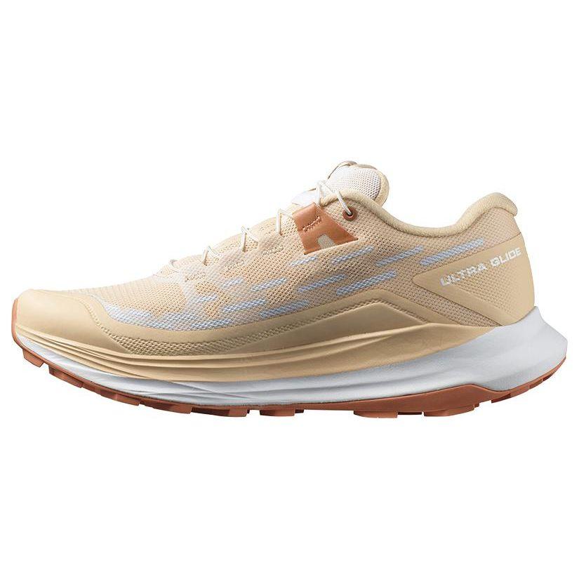 Salomon Ultra Glide W Mesh Leather Non-Slip Durable Breathable Low-Top Running Shoes Women sneaker Yellow 417277