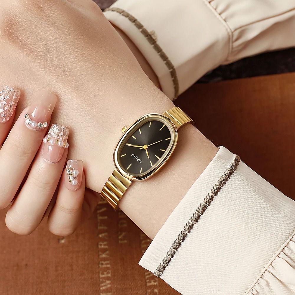 Portable Ladies Business Watches Exquisite Vintage Female Clock Women's Quartz Watch  Daily Use