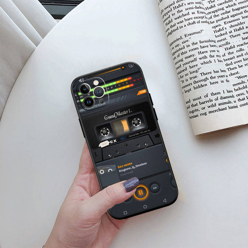 IR30 Vintage Boombox Tape Shell for Samsung Note 20 10 S25 Plus Ultra Lite A51 A52 A53 A71 A72 A73 M20 M30 M21 M31 M51 A11 A70 A56 A26