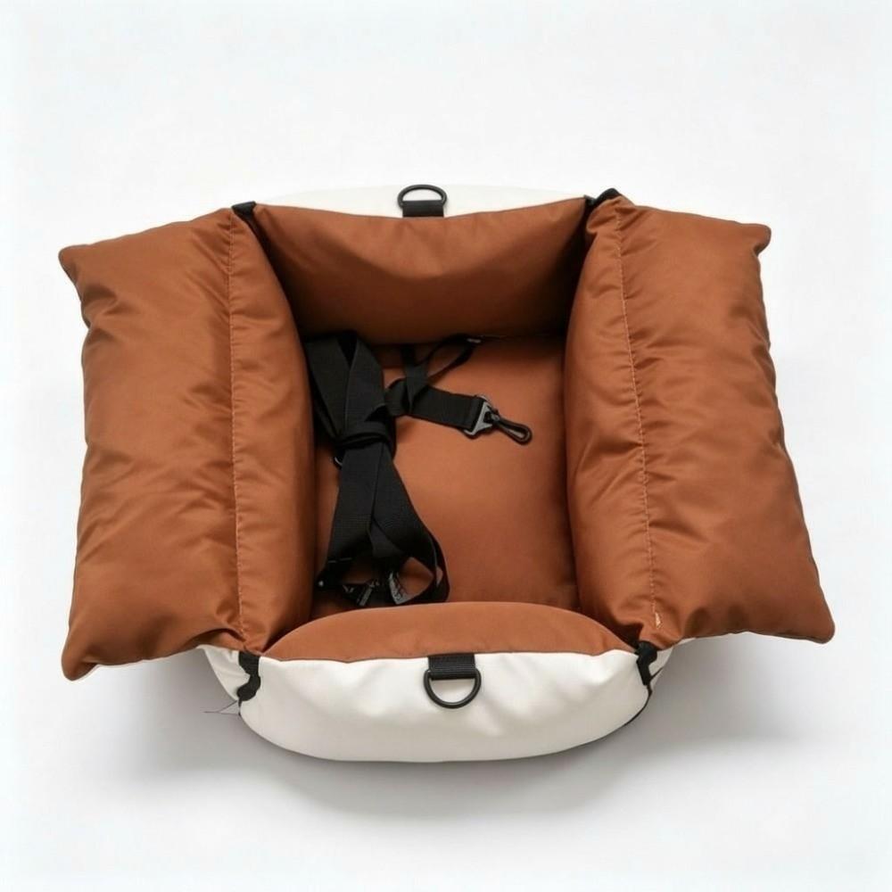 Thickened Pet Travel Bed Warm Pet Car Seat Warmth Pet Carrier Cushion  Pet Travel