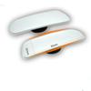 2PCS Car Rear View Mirror Rotatable 360 Degree Adjustable Wide Angle Convex Mirror Auto Safety Blind Spot Mirror for