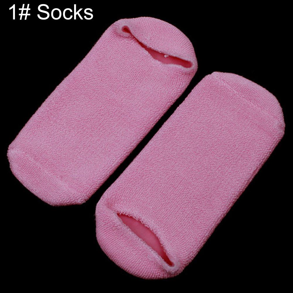 Spa Moisturizing Gel Strumpor Handskar Whitening Treatment Hård torr hud Fotvård