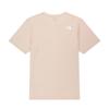 The North Face Cotton Short Sleeve Round Tee Pale Peach Nt7ur00m