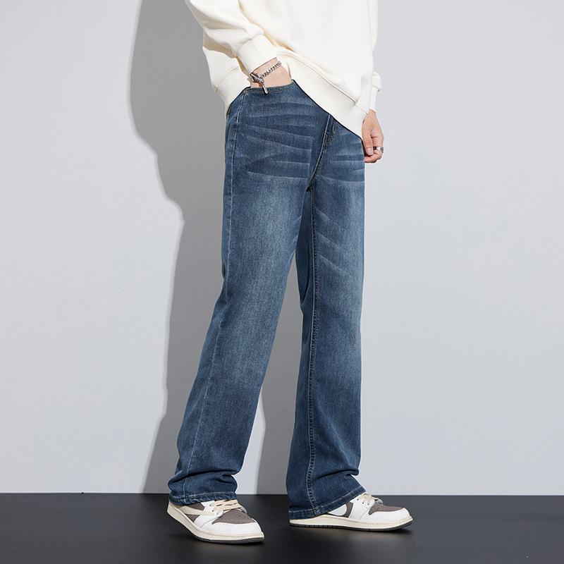 American Micro-flared Jeans, Autumn Trend, Versatile Straight-leg Tall Men's Pants, Teen Jeans For Men