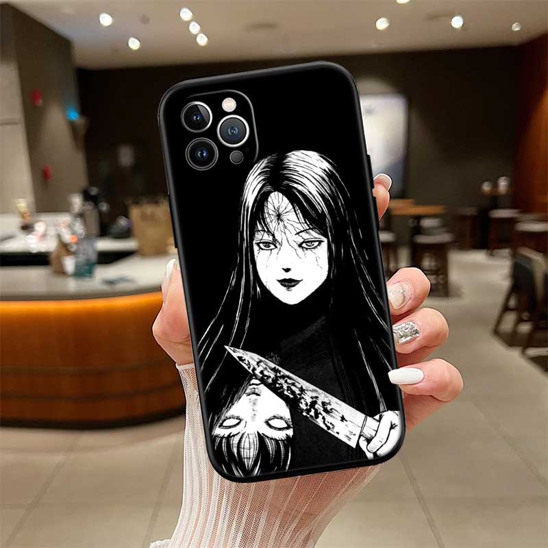 

NH35 Junji Ito Tomie Shell Phone Case for Samsung Galaxy Note 10 20 S23 S24 S25 Ultra FE Plus Edge Lite A02S A35 A07 A17 Galaxy S24 FE