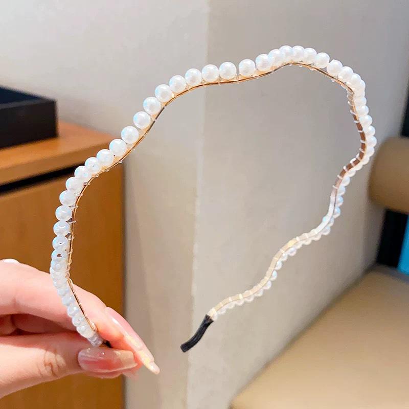Luxuriöses Damen-Perlenstirnband: Vielseitiges, elegantes und trendiges Haaraccessoire für jeden Anlass