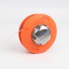 Auto-Feed Trimmer Head EU Aluminum Cover Reinforced Plastic Base For Grass Trimmers & Brush Cutters No-Tool String Replacement