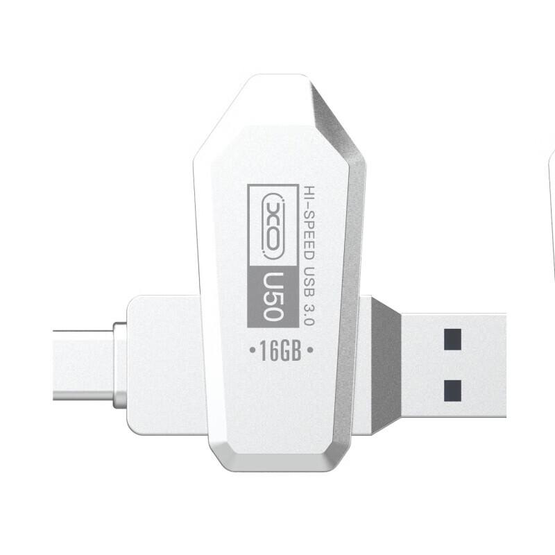 

XO Zinc Alloy Dual Port USB 3.0 OTG Flash Drive