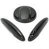 Car Accessories Black Auto Gas Tank Cap And Door Handle Cover Fit For BMW R55 MINI Clubman Cooper S 2007–2014 And R56