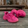 Girls Shoes Red Sneakers 2025 Spring Children's Shoes Breathable Non-slip Fashion Boys Fluorescent Green Dad Shoes