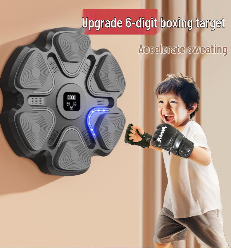Smart Music Boxing Wall Target - Adult & Children's Trainer