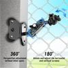 Fence Post Bracket Magnetic Fence Bracket, Iron Pole Mounting Clip Adjustable Metal Phone/camera Holder Fence Post Phone Bracket