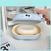 Plastic Soap Dispenser With Cover For Dormitory And Home Use