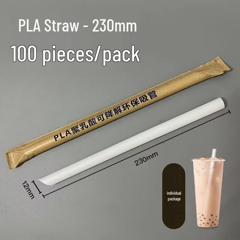 Biodegradable PLA Boba Straws