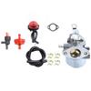 Carburetor Kit Replacement for Model For 640052 640058a 640349 Compatible with HMSK80 HMSK85 HMSK90 Fuel Filter and Fuel Lines
