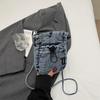 Lightweight Mobile Phone Bag Women's Denim Crossbody Bag Travel Coin Purse