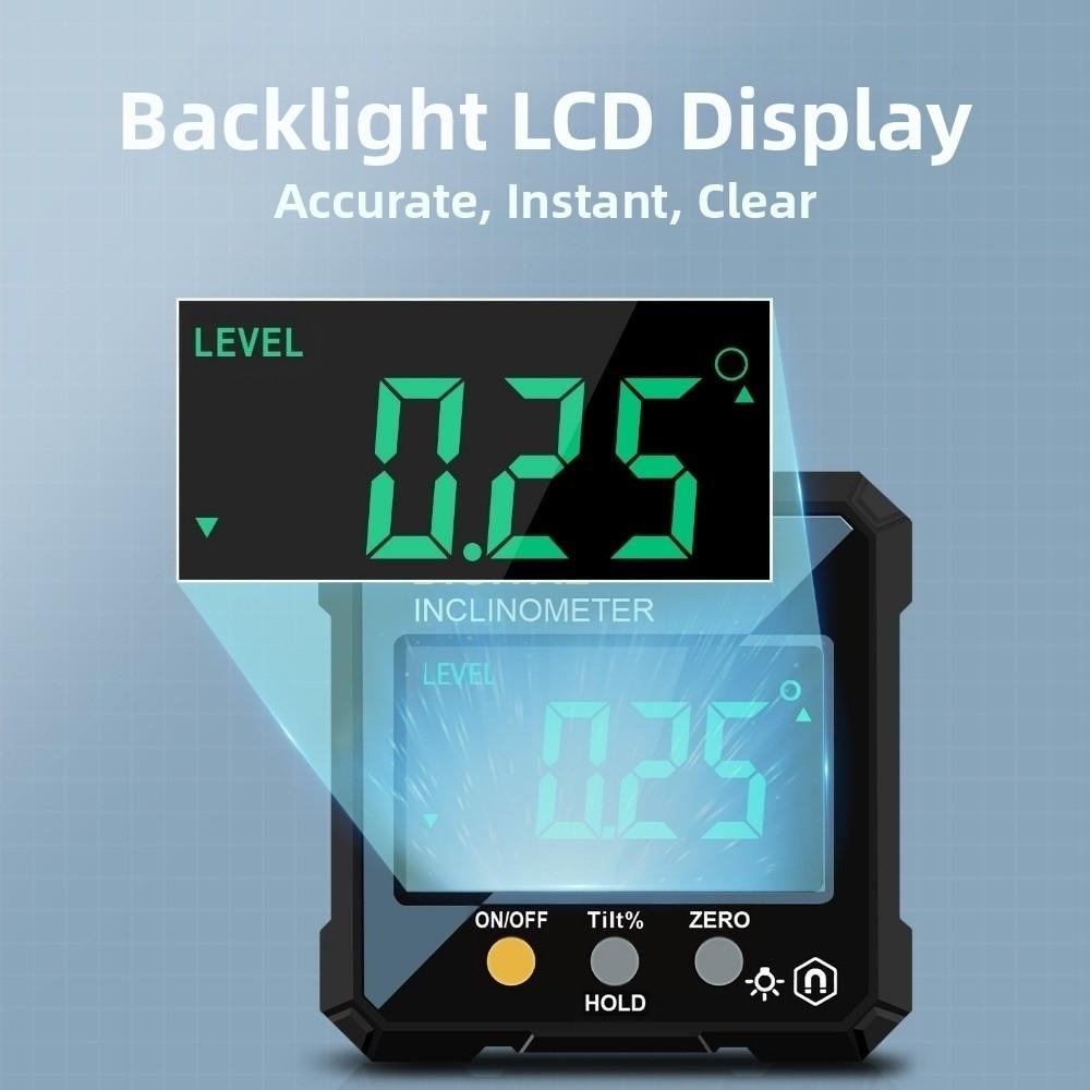 Single-sided Magnetic Slope Meter Waterproof Digital Inclinometer  Construction