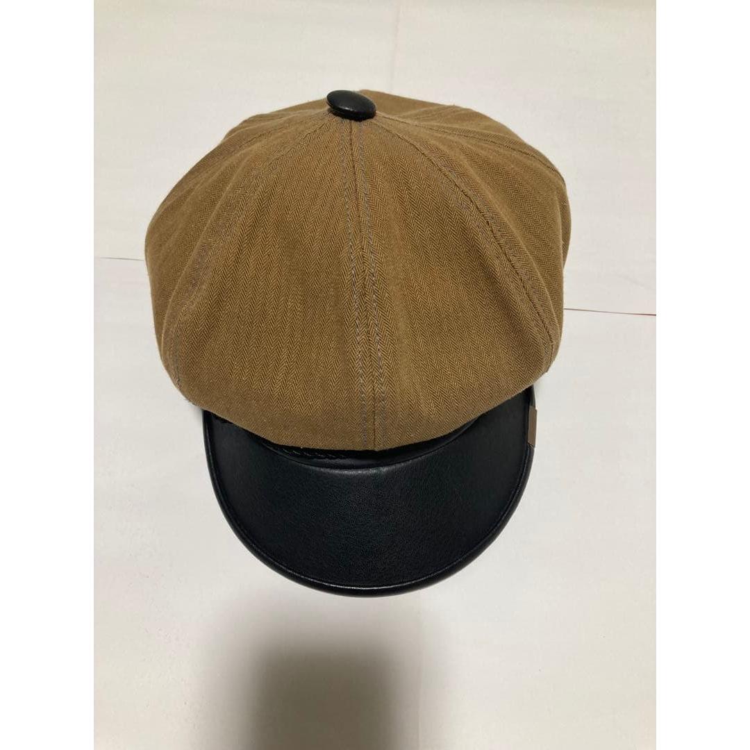 Used NEIGHBORHOOD Casquette Herringbone Leather XL